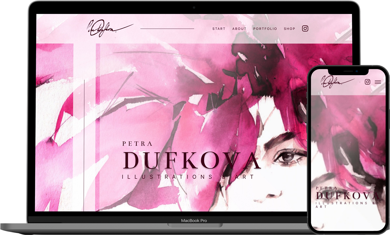 Petra Duskova Illustrations & Art Website